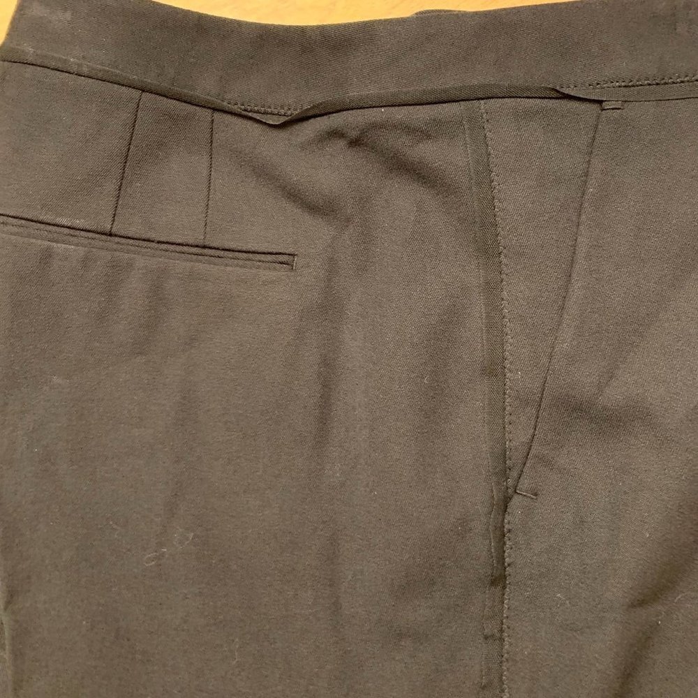 NWT Elie Tahari Alanis Cropped Pant Black Size 0 new - Picture 5 of 9